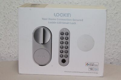 Serratura Smart Lockin G30 - Controllo Via App, WiFi, Auto-Lock, Senza Chiave, Grigio - Foto 6