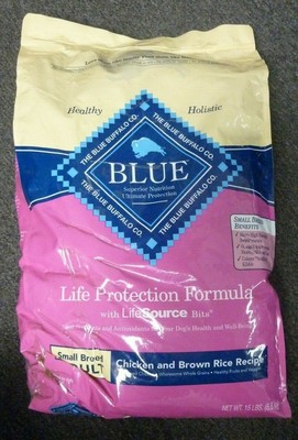 blue buffalo dog food 15 lbs