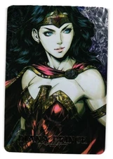 Diana Prince Laser Engraved Holo Character Art Cardsass Masters Card