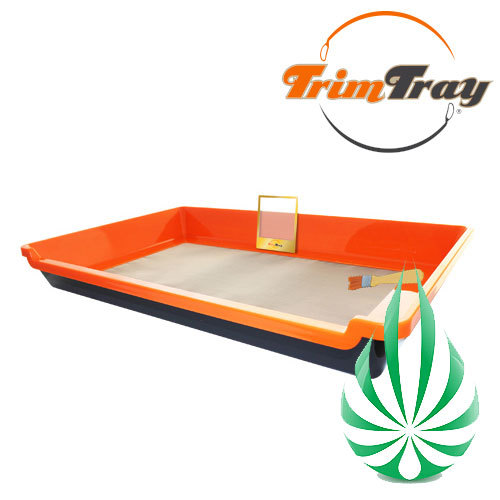 Trim Tray Avec Tamis à Pollen 150 Microns - Plateau De Récolte Avec Ciseaux, Pinceau, Loupe, Pour Herbes Et Fleurs