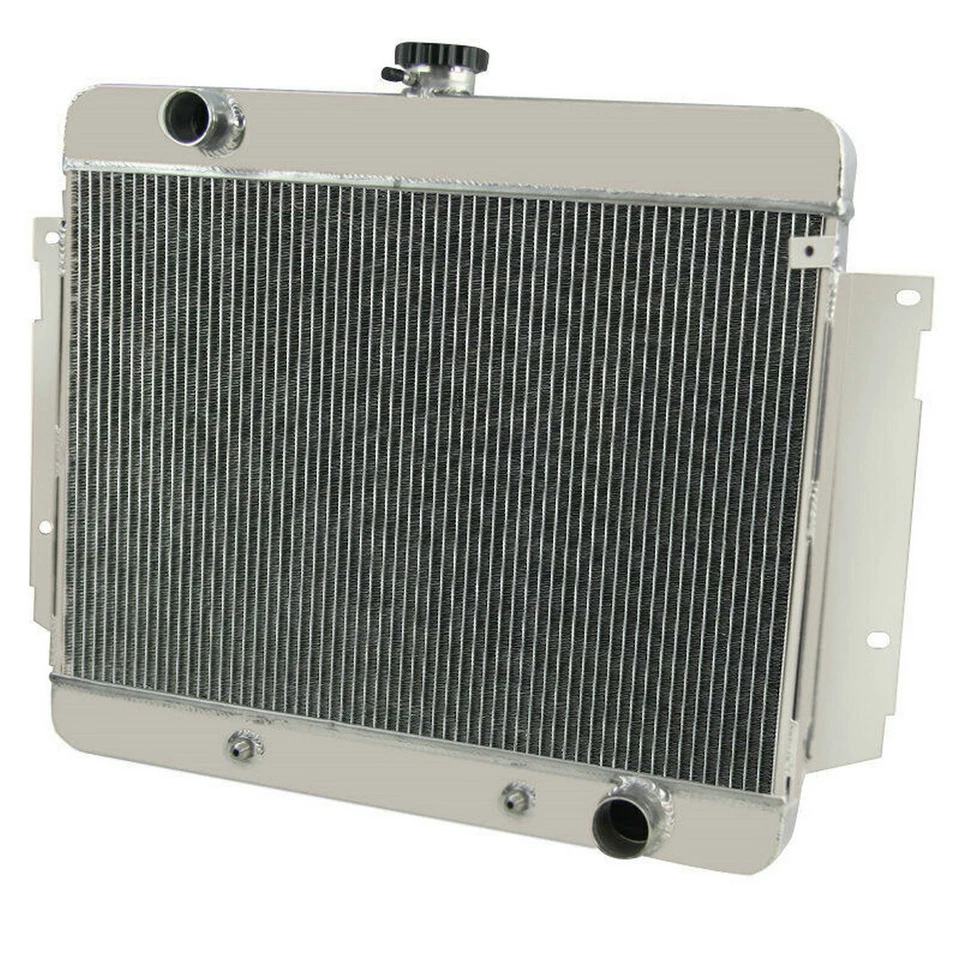 4-CORE RADIATOR FOR 1969-1970 CHEVY BEL AIR IMPALA/CAPRICE/BISCAYNE/KINGSWOOD US Foto 3 de 4