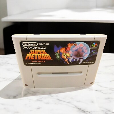 Super Metroid Super Famicom Japanese Edition Nintendo Game Cartridge ONLY japan