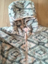 Eddie Bauer Pink And Grey Girls Zip Up Hoodie Size Large