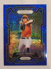 ALONZO TREDWELL 2024 Panini Prizm BLUE SHIMMER PRIZM FOTL #'d 4/15 Astros