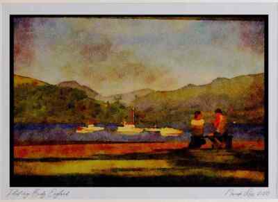 Scotland UK 231018 Inveraray Loch Fyne Limited Edition Watercolour Print