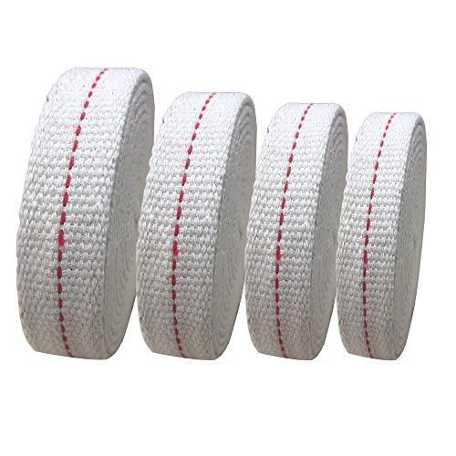 6.5 Feet Per Roll Cotton Wick -1/2 In 3/4 In 5/8 In 7/8In Oil Lamp Wicks Burner - Picture 1 of 3