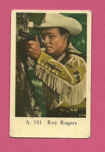 Roy Rogers Vintage Movie Film Star Card from Sweden #A151 BHOF - Picture 1 of 1