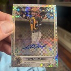 2022 Bowman Chrome Topps Austin Nola Autographed 118/125 San Diego Padres