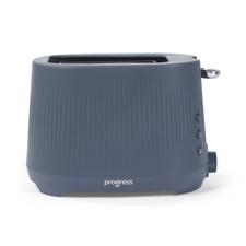 Progress Mellow 2-Slice Toaster – Wide, Self-Centring Slots, Blue