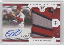 2021 Panini National Treasures 7/99 Chris Rodriguez #231 Auto 4k8