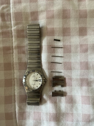 18mm Steel Links (3) for Omega Constellation 1512 **WATCH NOT INCLUDED - 第 1/6 張圖片