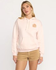 Billabong All Good In Summer Womens Hoodie Light Peach Medium NWT