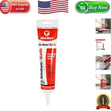 100 Waterproof Silicone Acrylic Caulk - Paintable Sealant for Kitchen  Bath