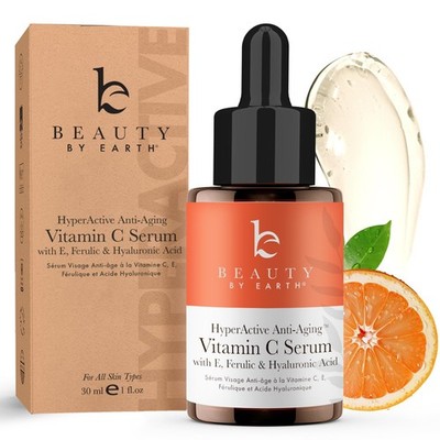 Vitamin C Face Serum  USA Made with Natural & Organic Ingredients, Skin Brigh...