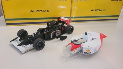 AUTOart Mclaren F1 W/O Logo Honda MP4/6 #1 1991 Senna 1:18 89150 Marlboro LAST!
