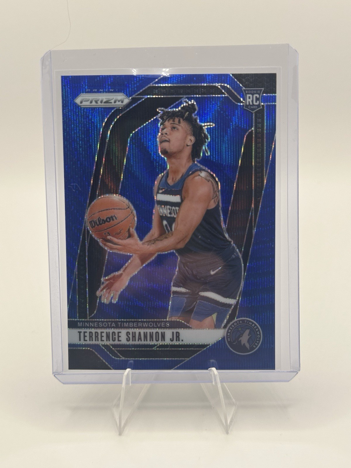 2024-25 Panini Prizm - Terrence Shannon Jr. #224 Blue Wave Prizm /125 (RC)