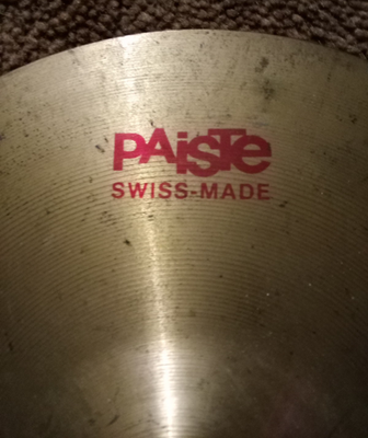 Paiste Accent 8 Inch Cymbal Vintage 80s | eBay