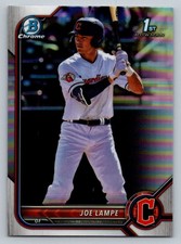 Joe Lampe 2022 Bowman Chrome Draft Refractor Cleveland Guardians #BDC-67