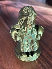 Wonder Woman Statue Bust - DC Comics Justice League Superhero - Gold/Black/White