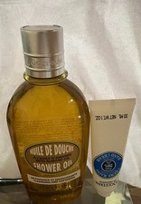 L'Occitane Cleansing Softening Almond Shower Oil 8.4 oz Creme Mains Hand Cre