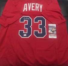 Steve Avery Signed Atlanta Braves Jersey Autographed #33 JSA COA World Series