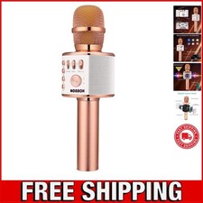 Wireless Bluetooth Karaoke Microphone,3-in-1 Portable Handheld Karaoke Mic Sp...