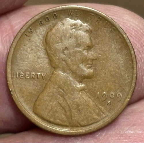 1909s Lincoln Cent, nice original VG+ condition with no issues