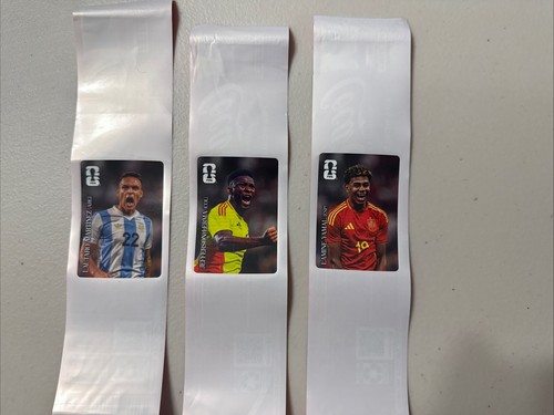 Fifa Coke Sticker Lamine Jamal, Lautaro Martinez, Jefferson Lerma