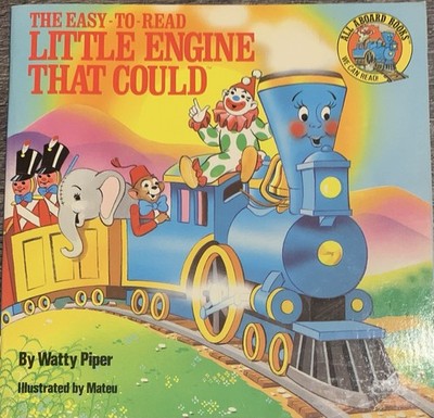 RARE! 1993 Printing Ed. The Easy-To-Read: The Little Engine That Could VERY GOOD