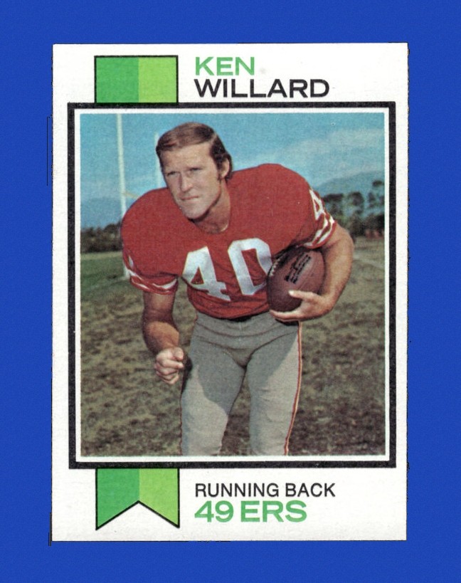 1973 Topps Set-Break #387 Ken Willard NM-MT OR BETTER *GMCARDS*