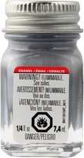 Testors Enamel Paint - Gloss Gray, 1/4 oz Bottle - 1138TT