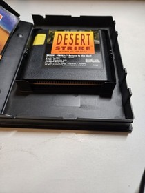 Sega Genesis - Desert Strike: Return to the Gulf CIB Complete. Case Corner Chip