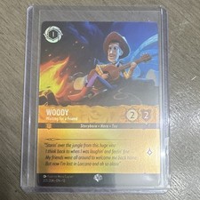 Disney Lorcana Woody - Waiting for a Friend 205/204 Enchanted Foil EN