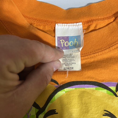 T-shirt vintage anni 90 Winnie The Pooh Halloween Tea Time nostalgia 2x/3x! - Foto 3 di 6