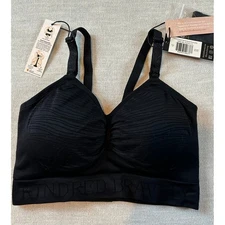 NWT Kindred Bravely Black Sublime Hands Free Pumping Nursing Bra Size M