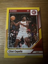 2024-25 Donruss Basketball #142 Clint Capela, Atlanta Hawks Yellow Color Match
