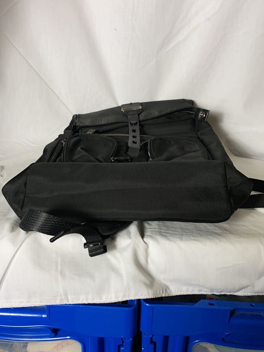 TUMI Backpack Polyester Black Plain Used - image 4
