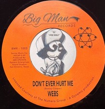 "Chicano Northern Soul" The Webs  LISTEN  Dont Ever Hurt Me  "Rare 45"