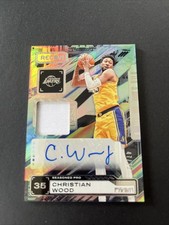 2022-23 Panini Recon Christian Wood Patch Auto /75 # SPA-WOO