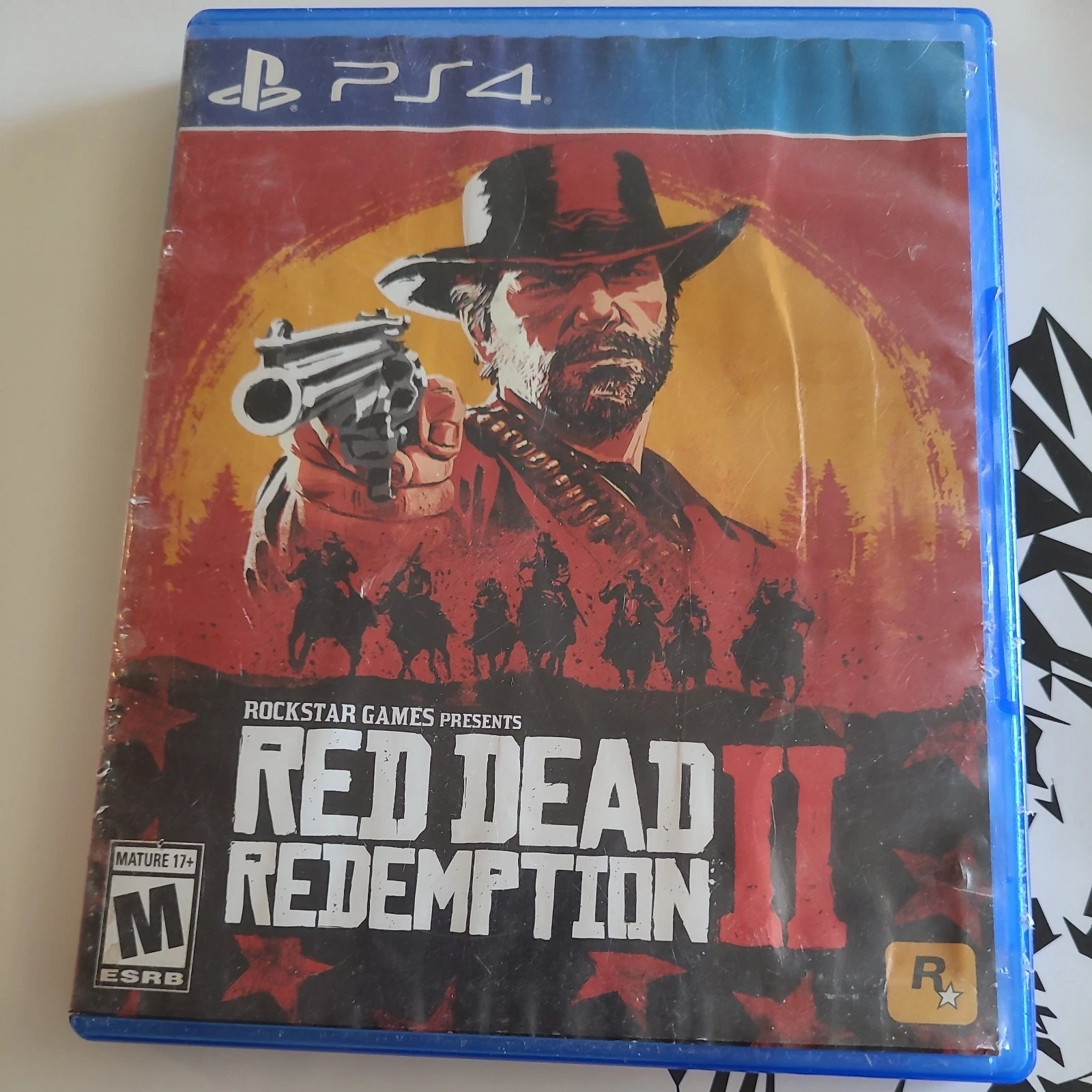 Red Dead Redemption 2 (PS4) - Complete 2-Disc Set No Map tested works great