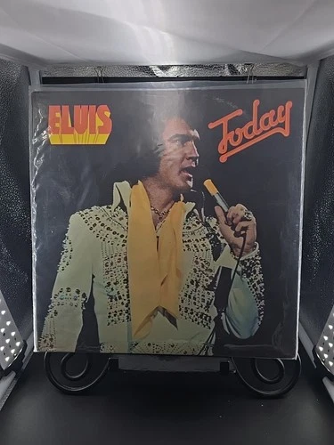 Mega RARE Elvis Presley Today LP RCA Victor ORANGE LBL Hollywood Press NEAR MINT