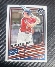 2026 Panini Stars & Stripes Prizm USA Baseball #87 Jared Grindlinger