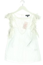 WAREHOUSE Blusa trasparente Donna Camicetta a blusa Taglia IT 40 bianco elegante