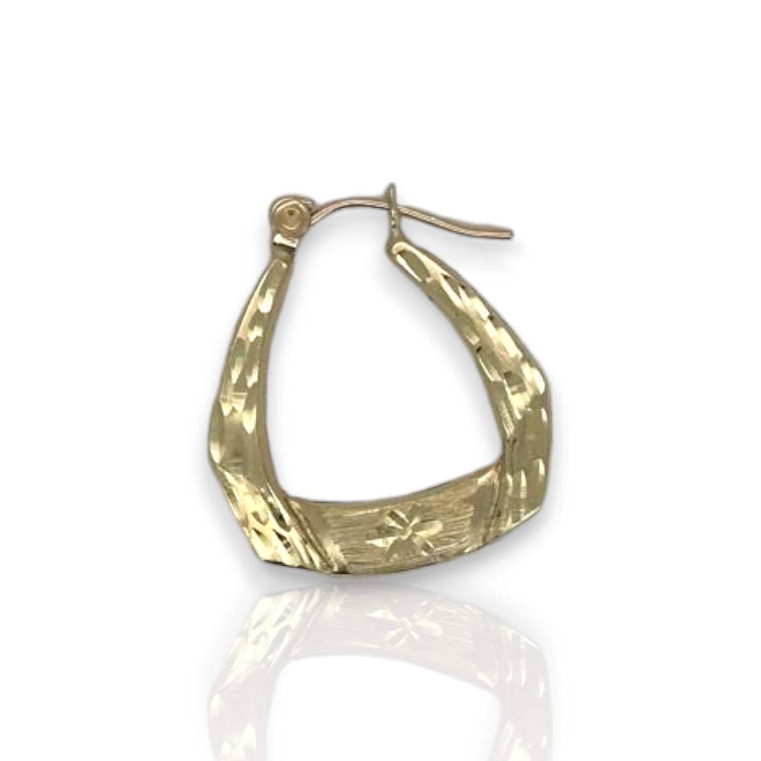 Hoop Earrings - 10K Yellow Gold