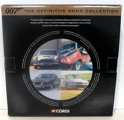 Corgi 1/36 Scale CC99106 - The Definitive Bond Film Canister 4 Piece Set 007 - Image 1 of 4