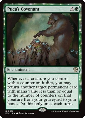 Puca's Covenant #18 (NM) Commander: Lorwyn Eclipsed (ECC) MTG