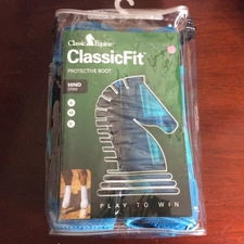Classic Fit Protective Horse Boot Equine Hind CF200 ClassicFit Blue Large