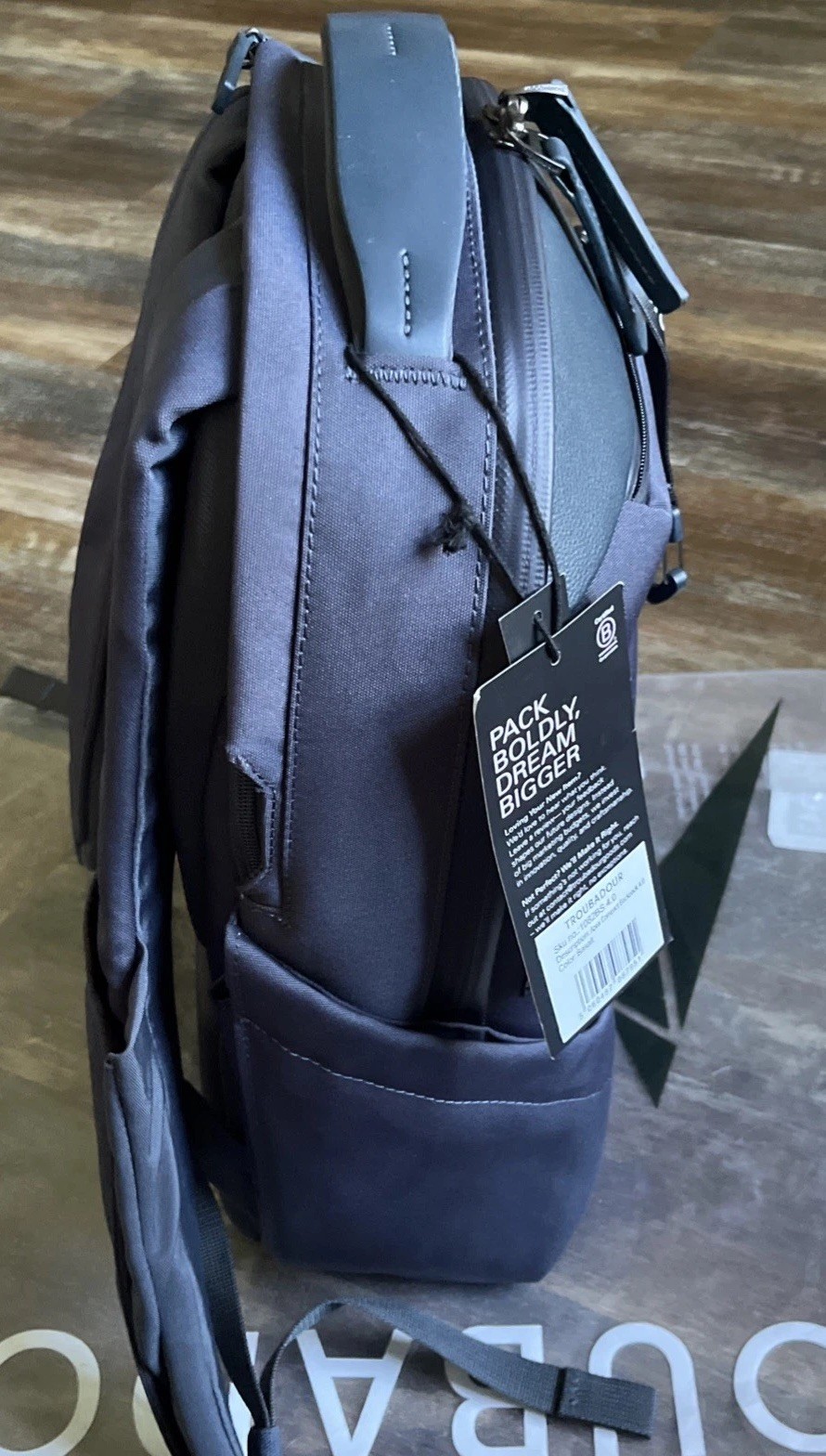 Troubadour Apex 4.0 Compact Backpack 16L Ergonomic/Water Resistant Basalt image 6