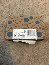 Dr. Brown’s Natural Flow Level 2 Wide Neck Baby Bottle Silicone Nipple 6 Pack