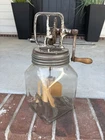 Vintage Hand Butter Churn with Original Wood Paddles